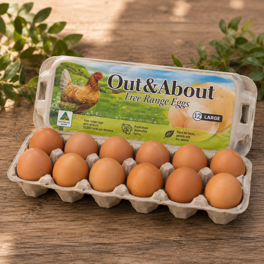 🥚 Free-Range Chicken Eggs (12, Adds on only)