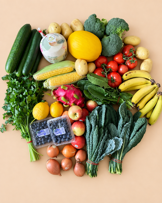Family fresh fruit and veg box Sydney